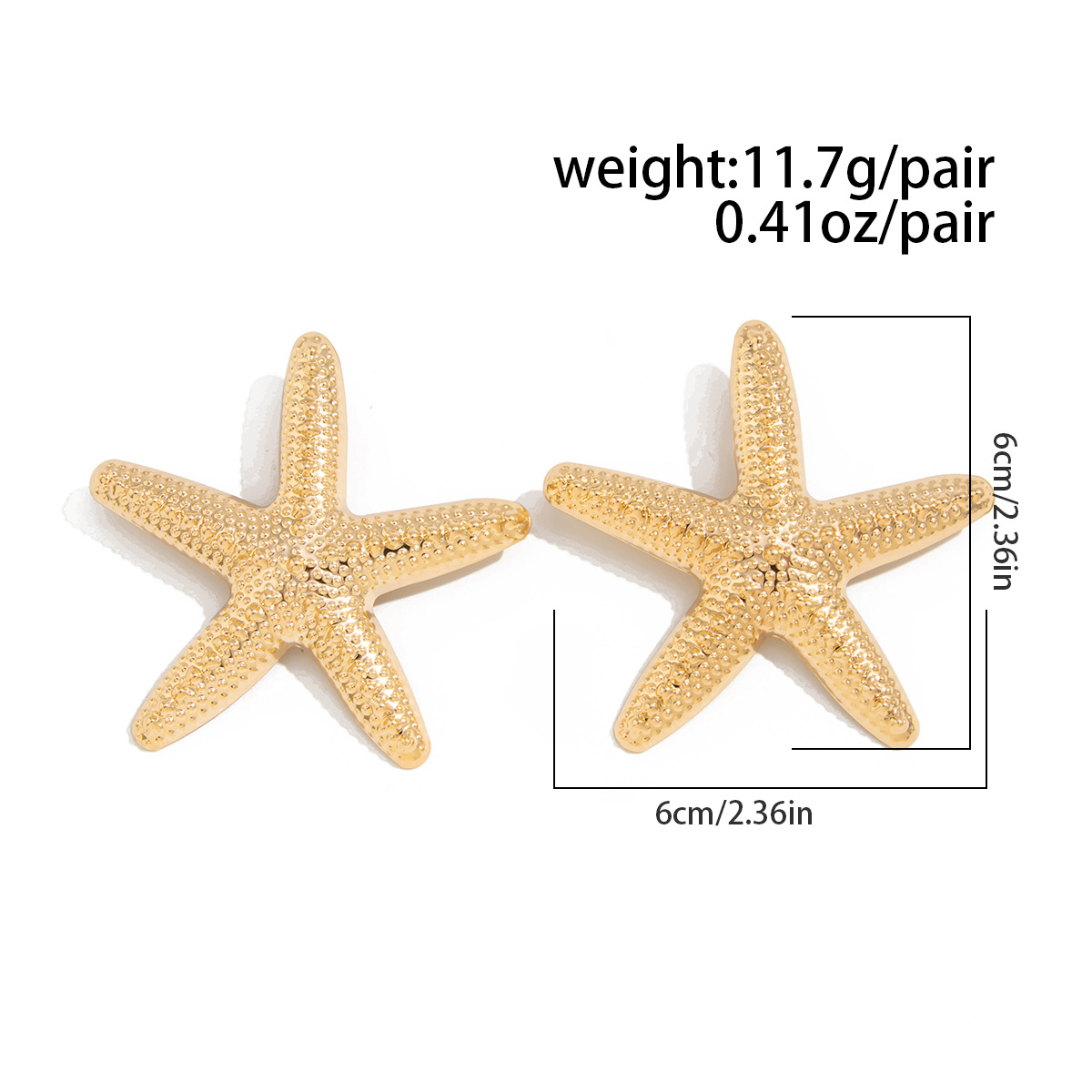 Ocean Star & Starfish Earrings