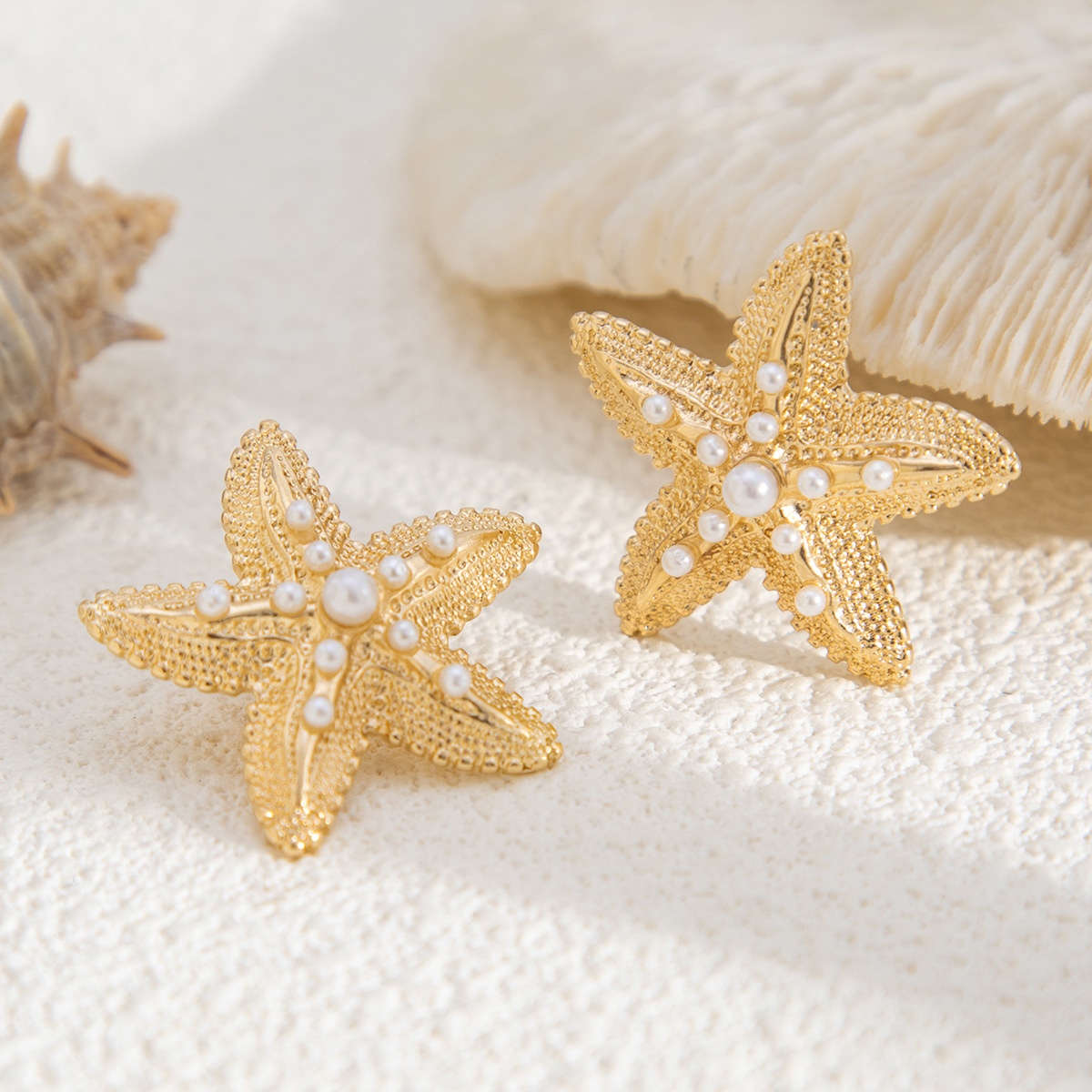 Ocean Star & Starfish Earrings