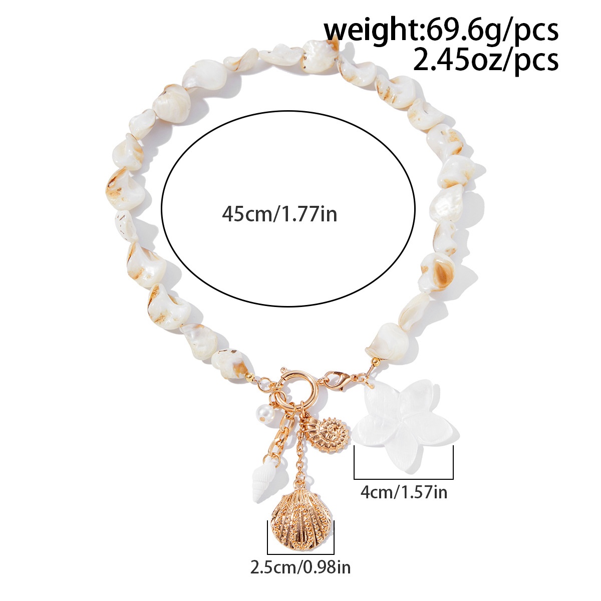 Boho Shell Pearl Jewelry Set