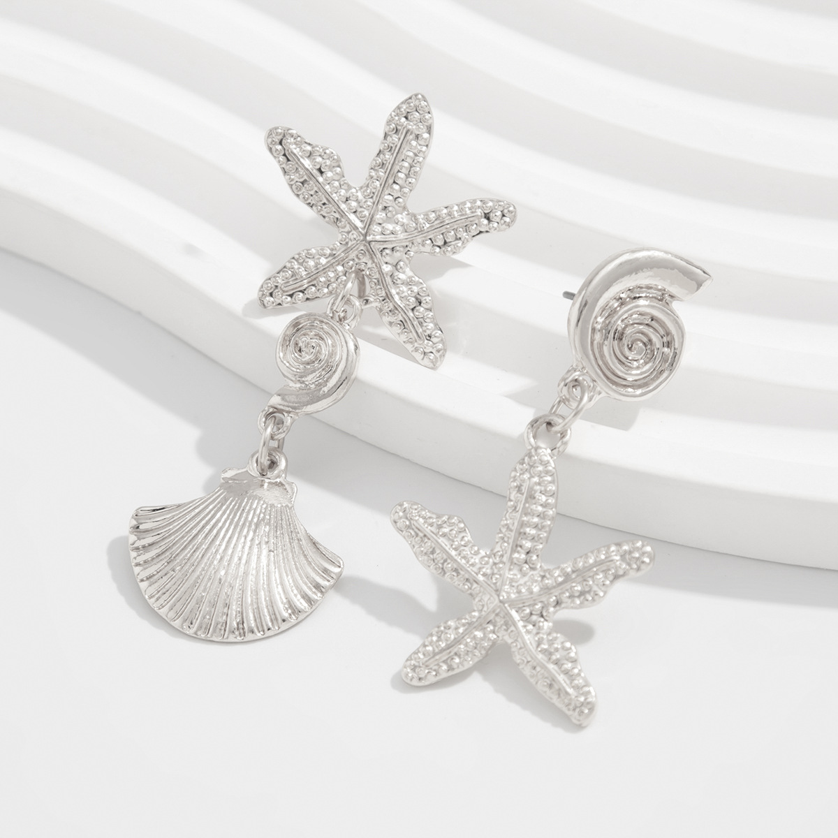 Ocean Star & Starfish Earrings