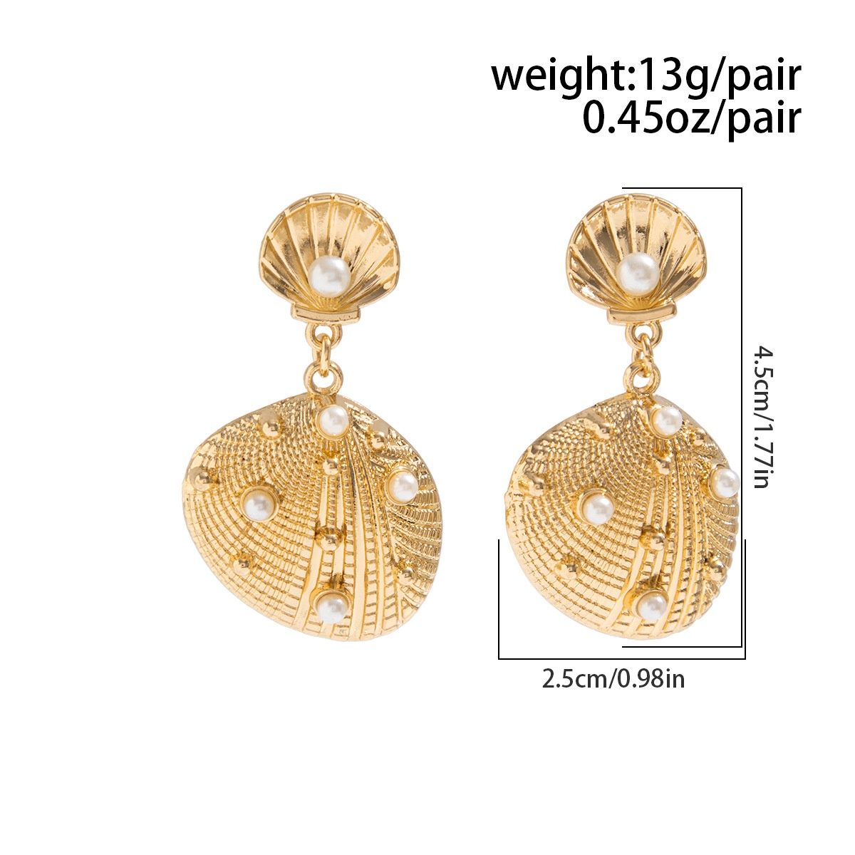 Ocean Star & Starfish Earrings