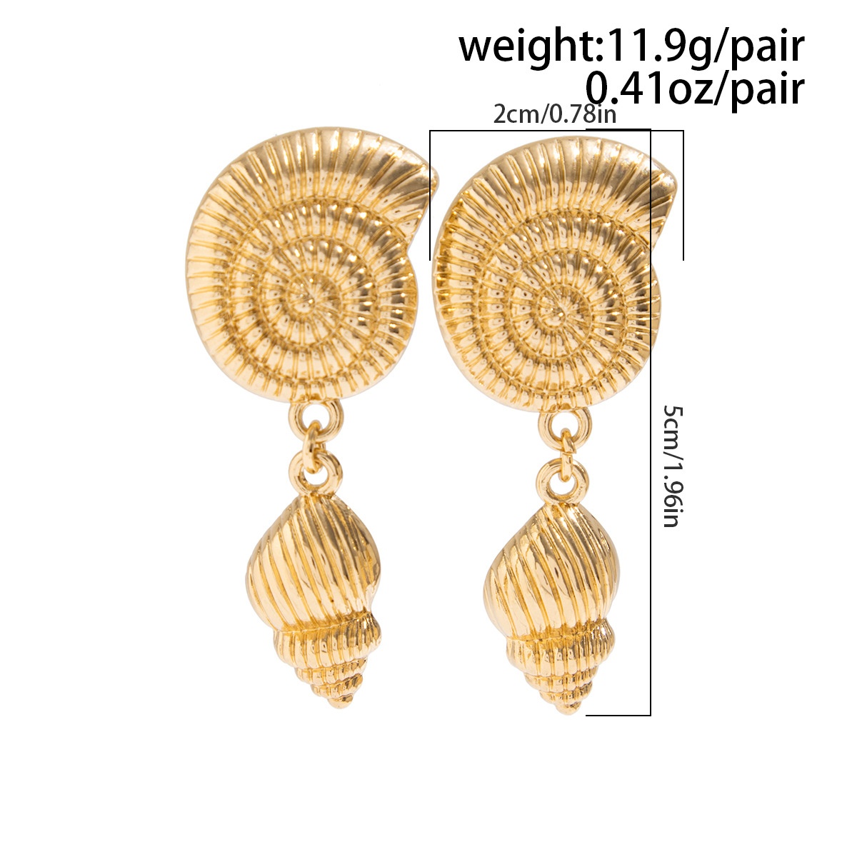Ocean Star & Starfish Earrings