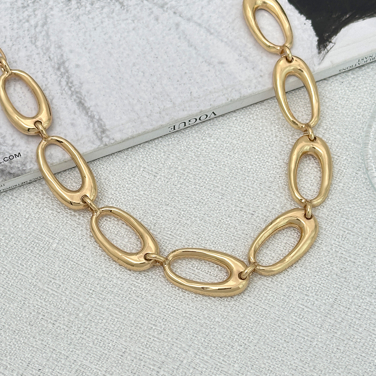INS-style Ring & Necklace Jewelry Set