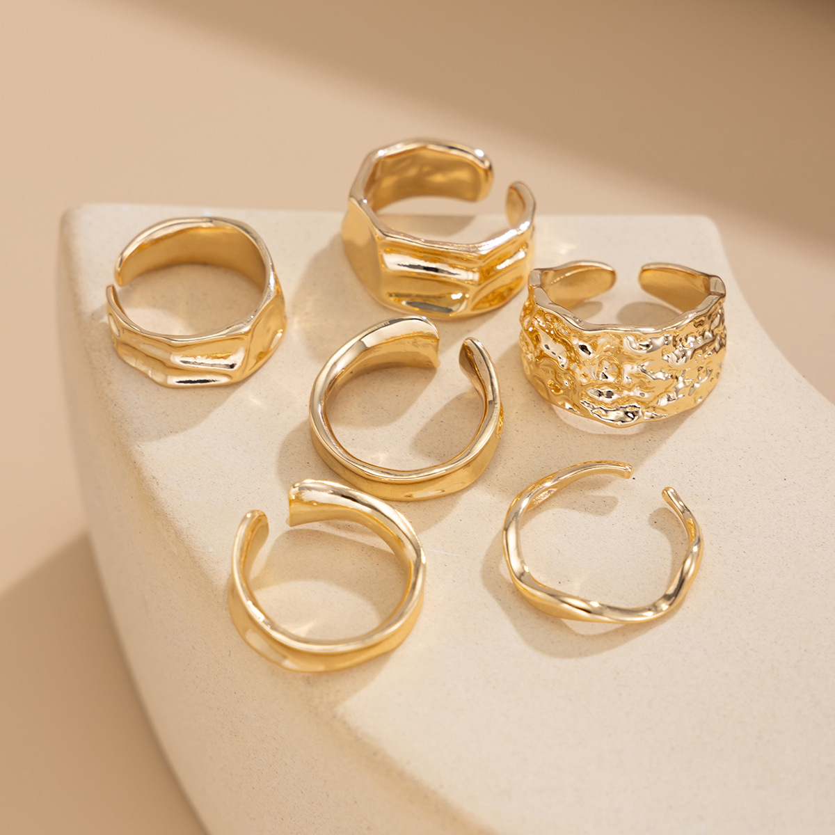 INS-style Ring & Necklace Jewelry Set