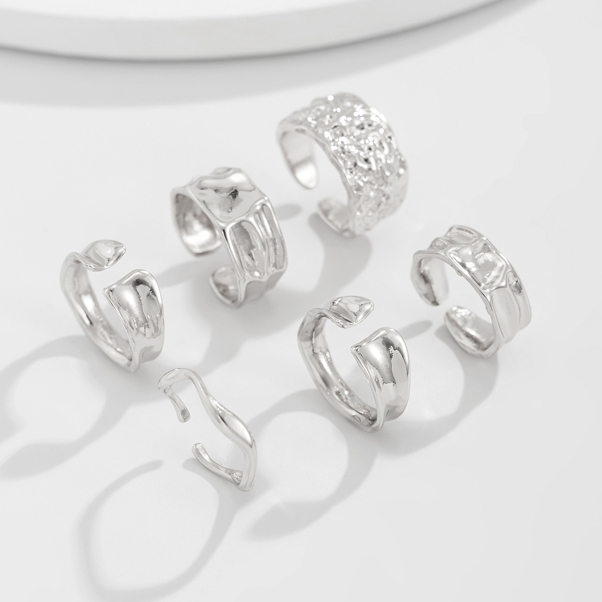 INS-style Ring & Necklace Jewelry Set