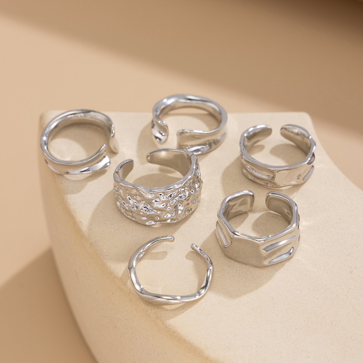 INS-style Ring & Necklace Jewelry Set