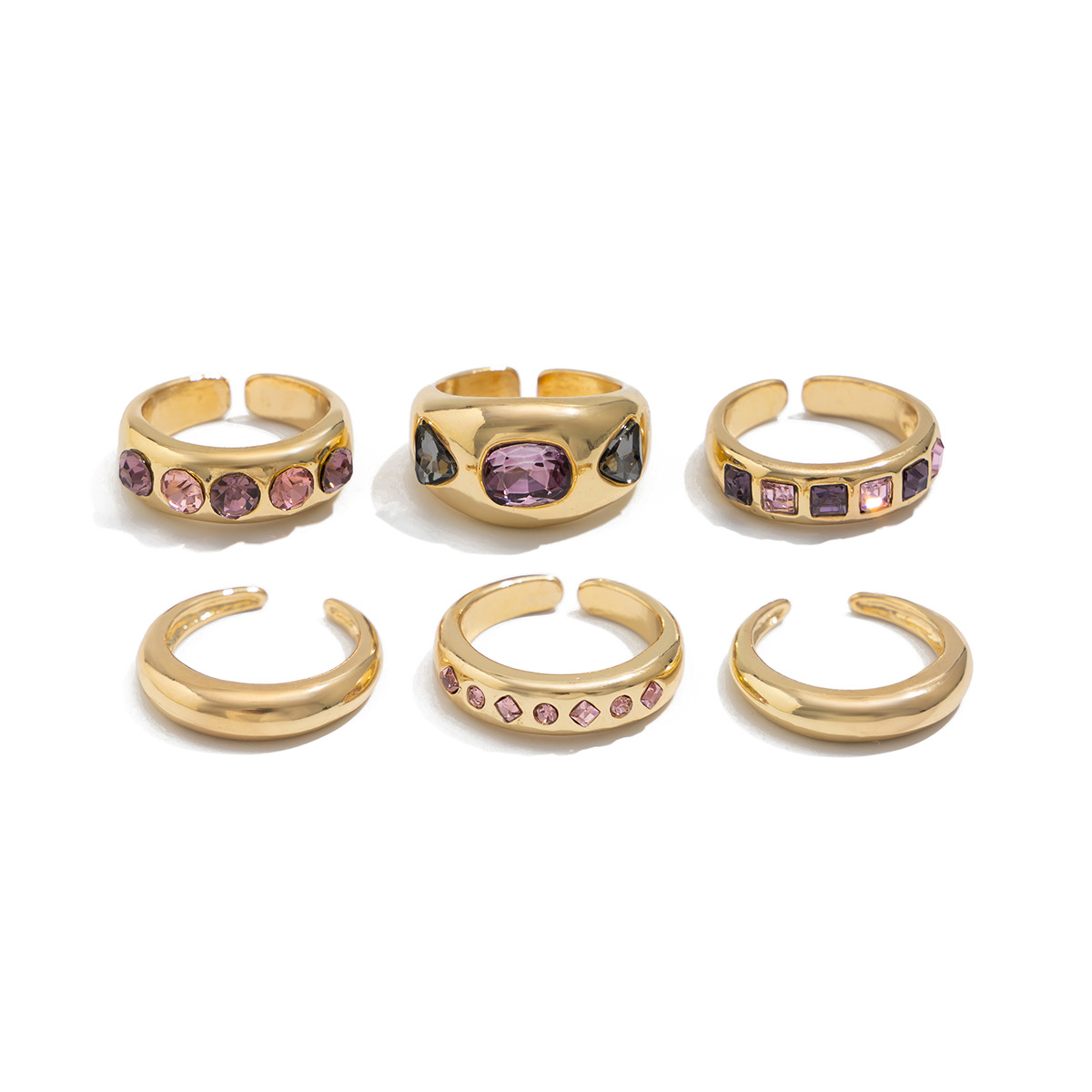 INS-style Ring & Necklace Jewelry Set