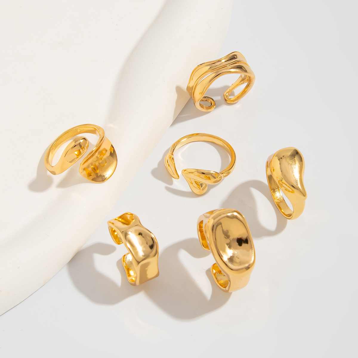 INS-style Ring & Necklace Jewelry Set