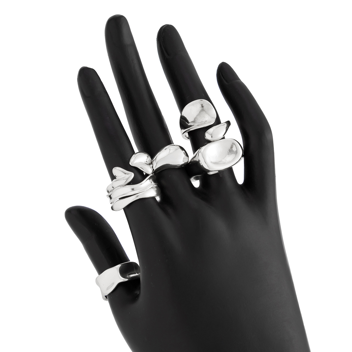 INS-style Ring & Necklace Jewelry Set