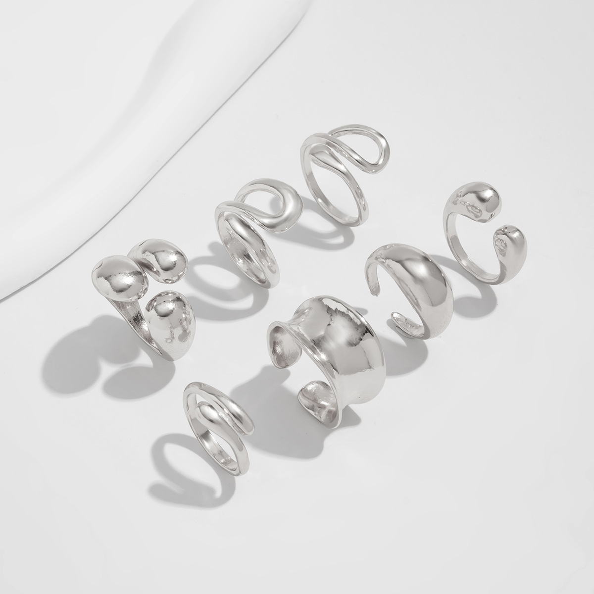INS-style Ring & Necklace Jewelry Set