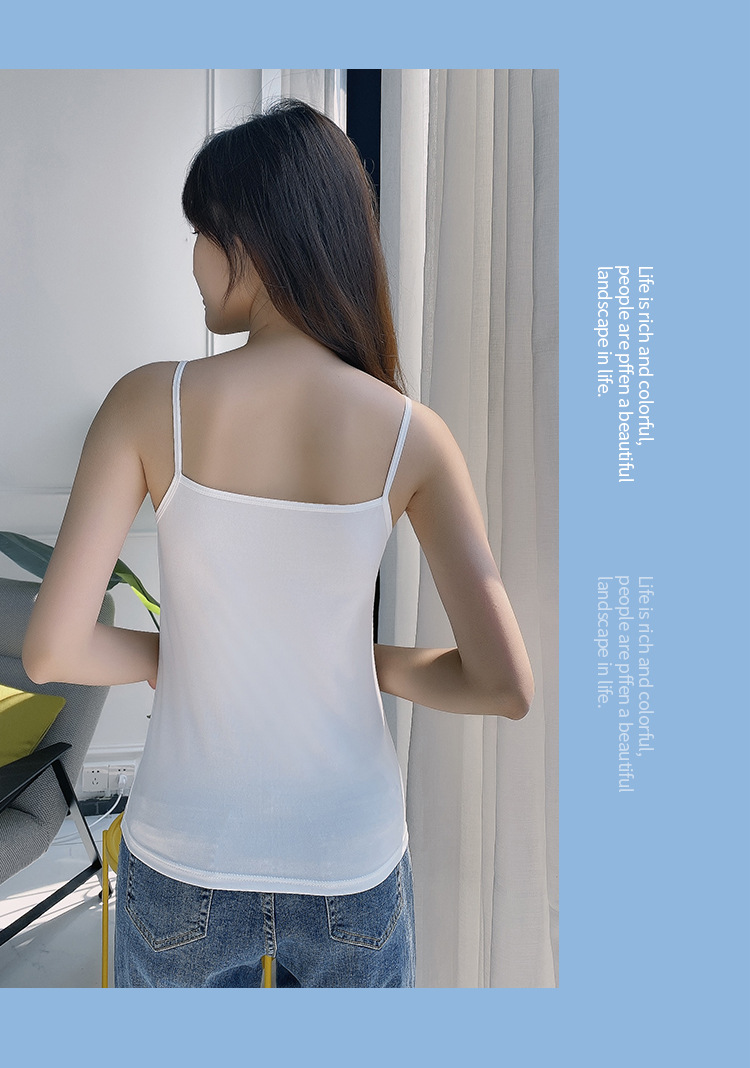 Women's Large Size Sling Vest for Summer