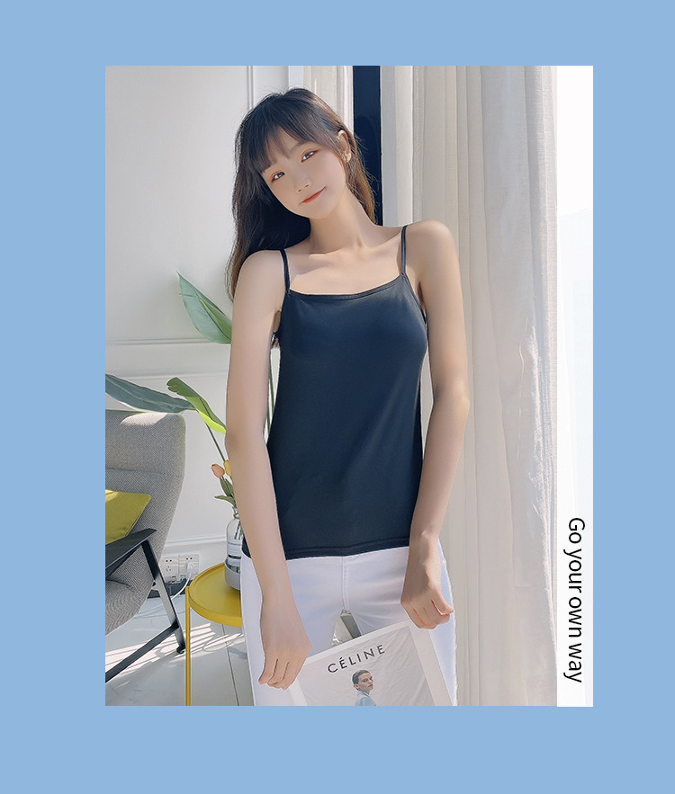 Women's Large Size Sling Vest for Summer