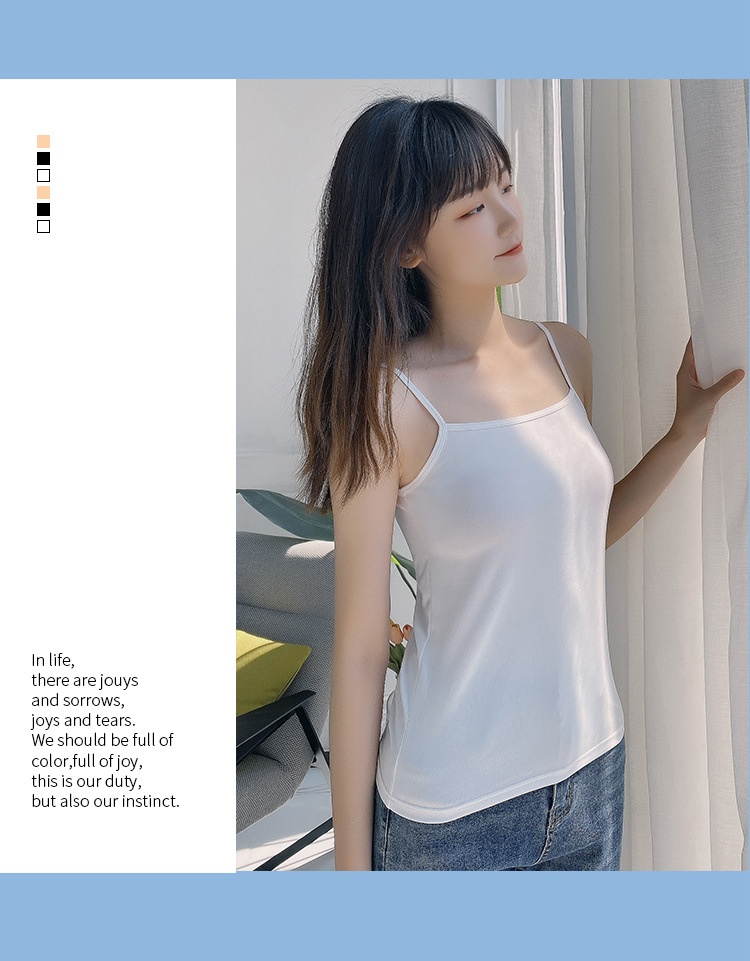 Women's Large Size Sling Vest for Summer