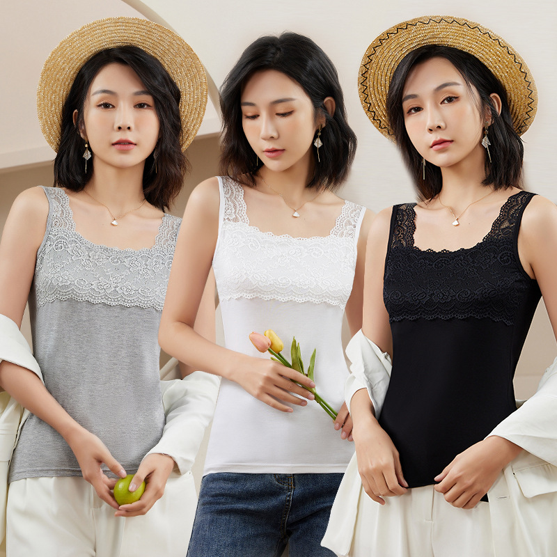 Women's Modal Lace Sling Vest
