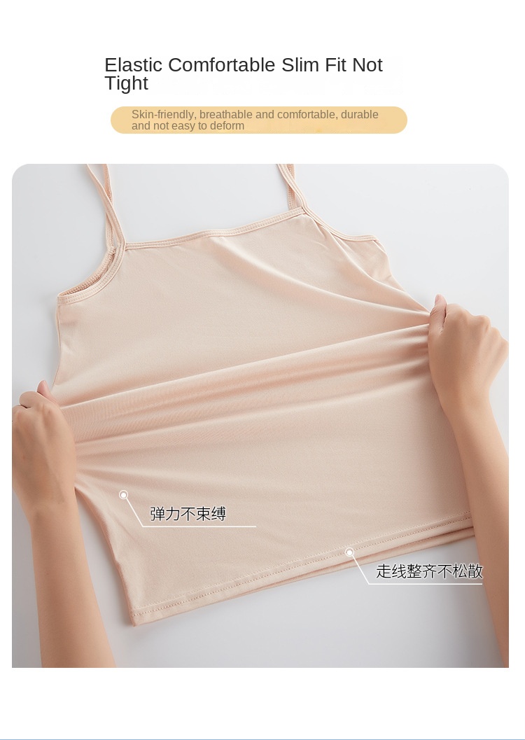 Women's Large Size Sling Vest for Summer