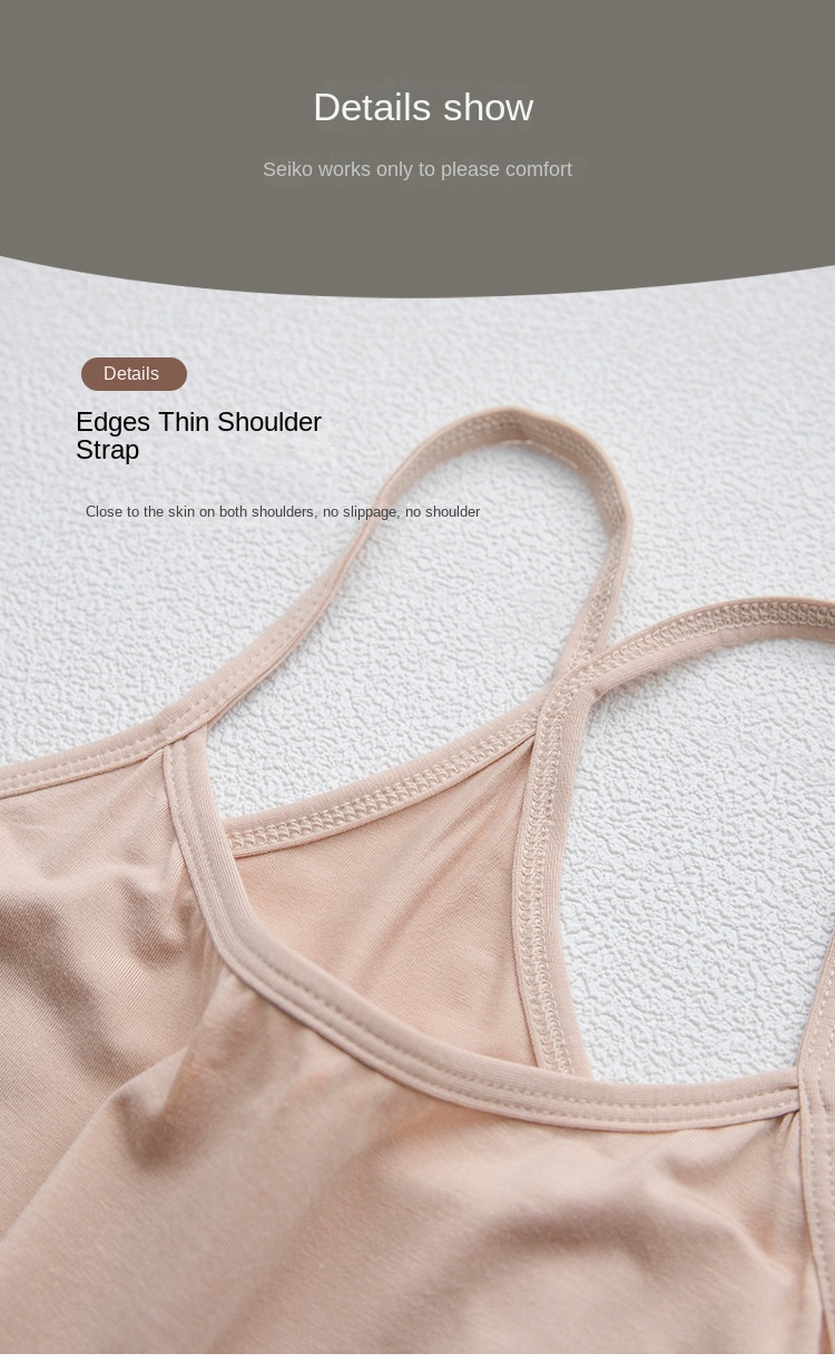 Women's Large Size Sling Vest for Summer