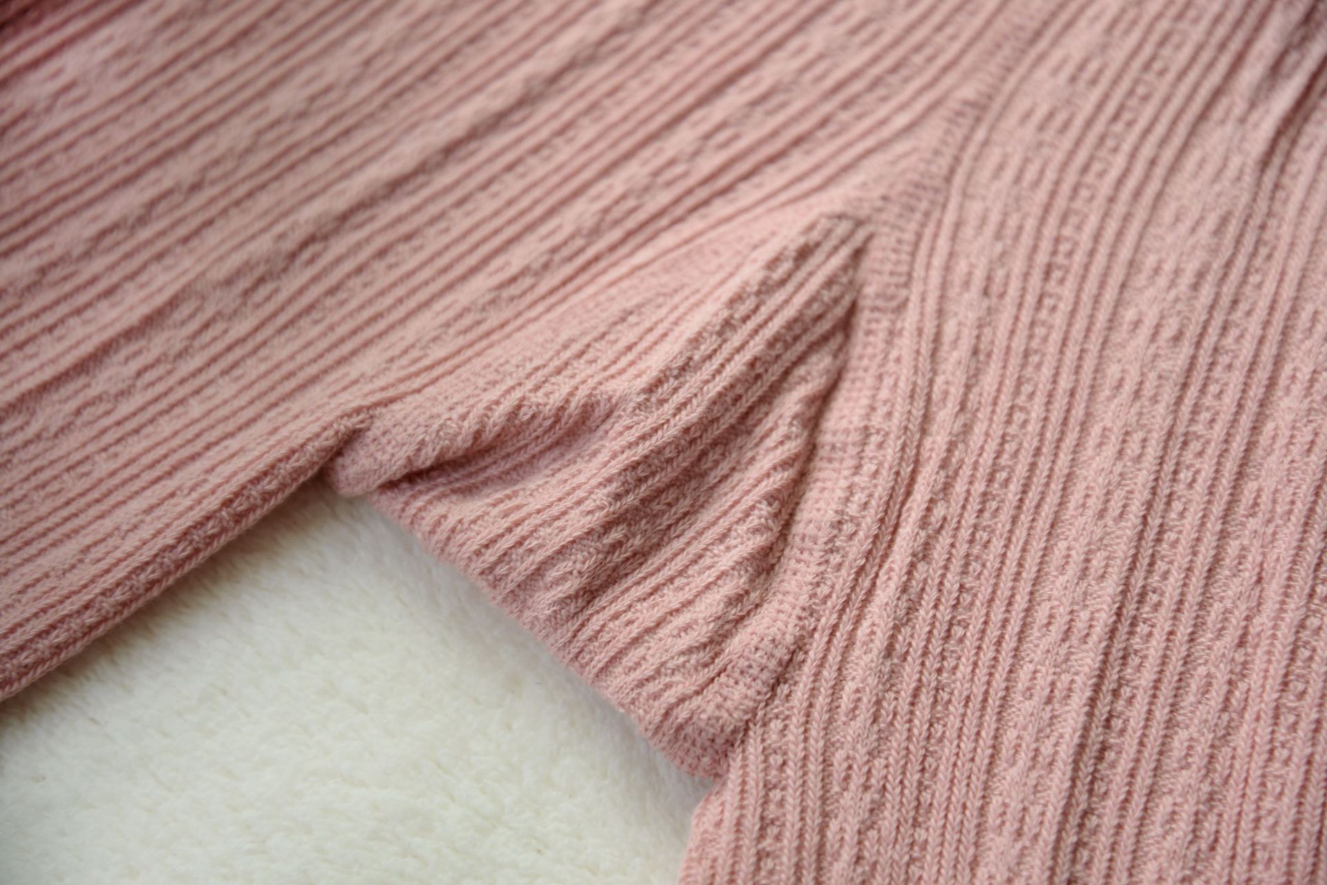 Thick Knit Ribbed Tights