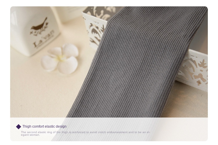80D Striped Velvet Women's Pantyhose in 13 Colors