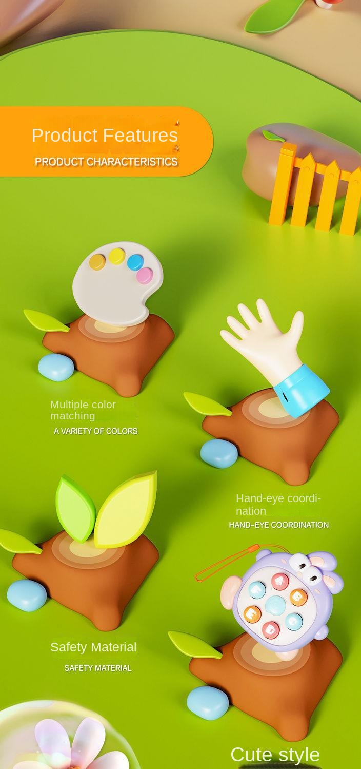 Mini Whack - A - Mole Press Toy