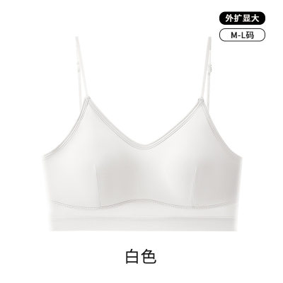 Women's Ice Silk Padded Backless Bralette