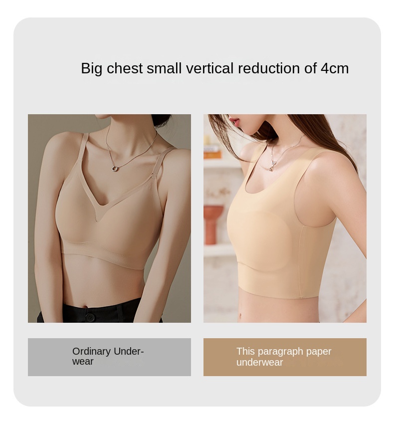 Invisible Seamless Chest Binder for Large Breasts