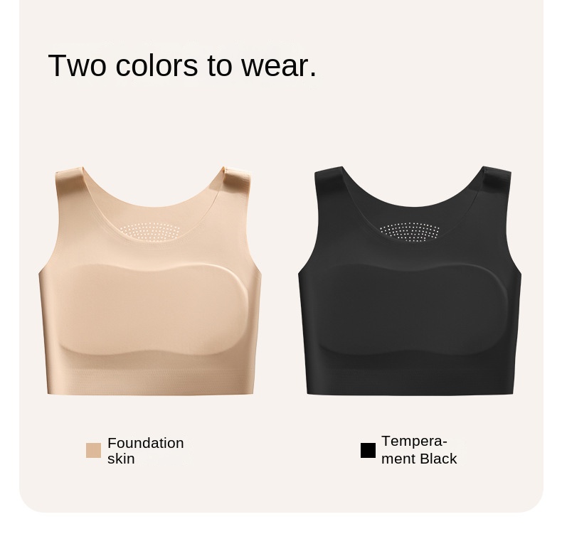 Invisible Seamless Chest Binder for Large Breasts