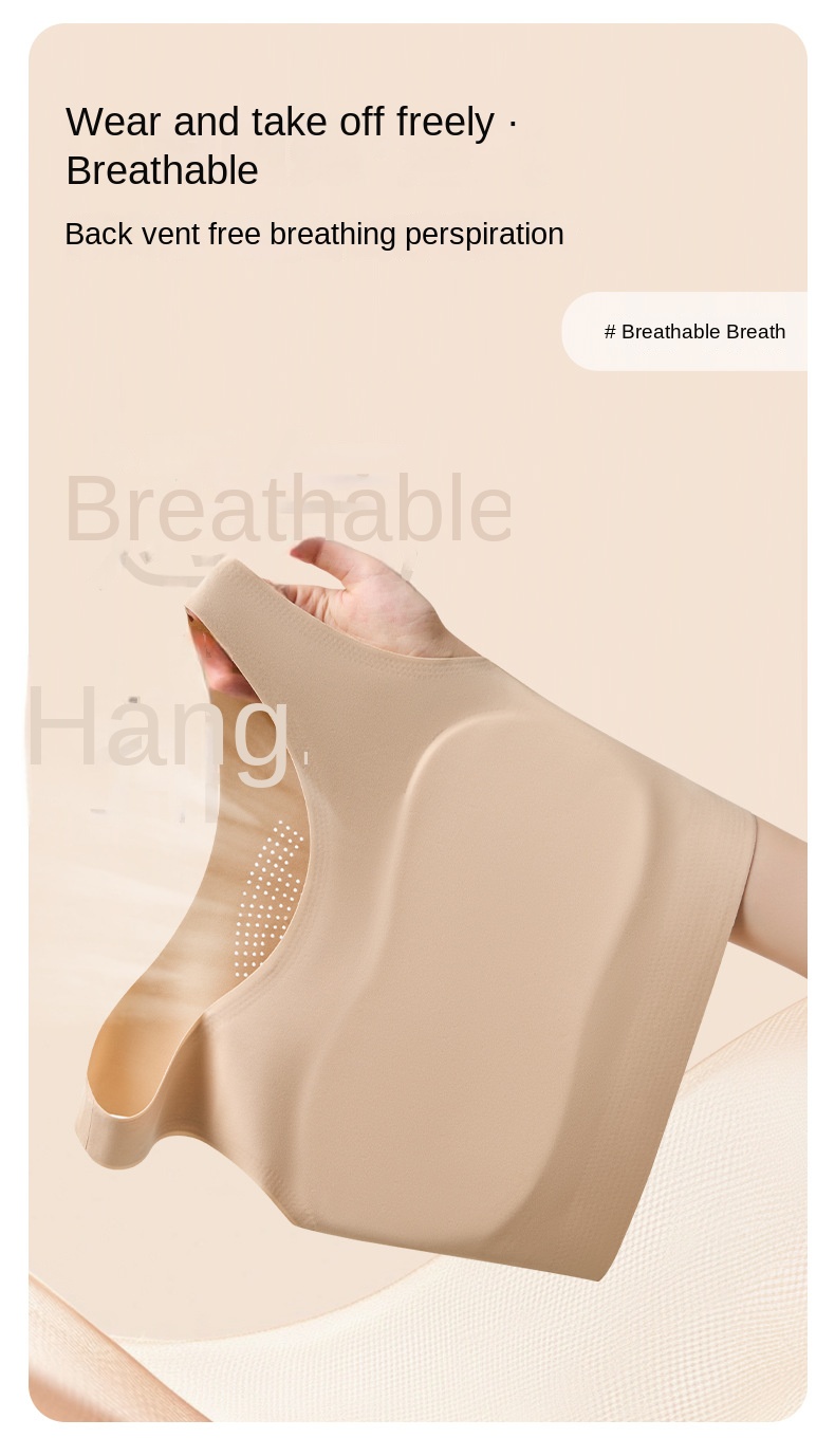 Invisible Seamless Chest Binder for Large Breasts