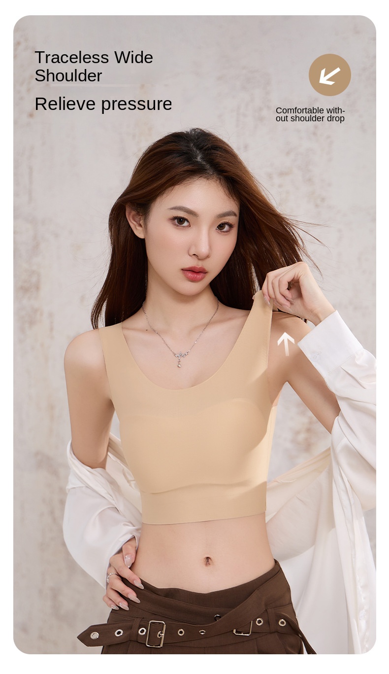 Invisible Seamless Chest Binder for Large Breasts