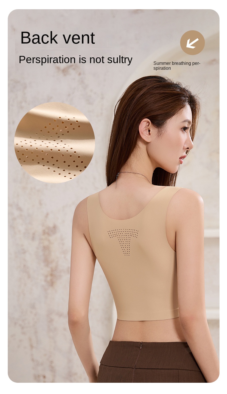 Invisible Seamless Chest Binder for Large Breasts