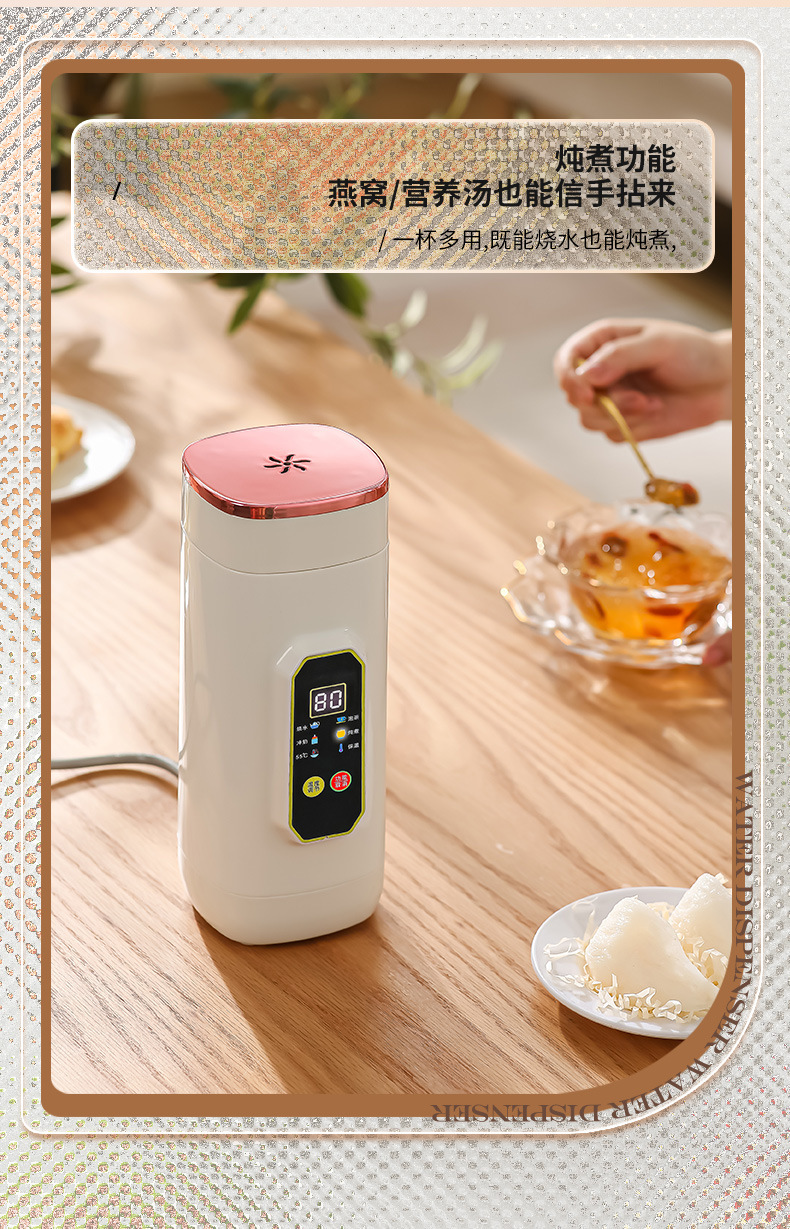 Portable 650ML Electric Heating Cup