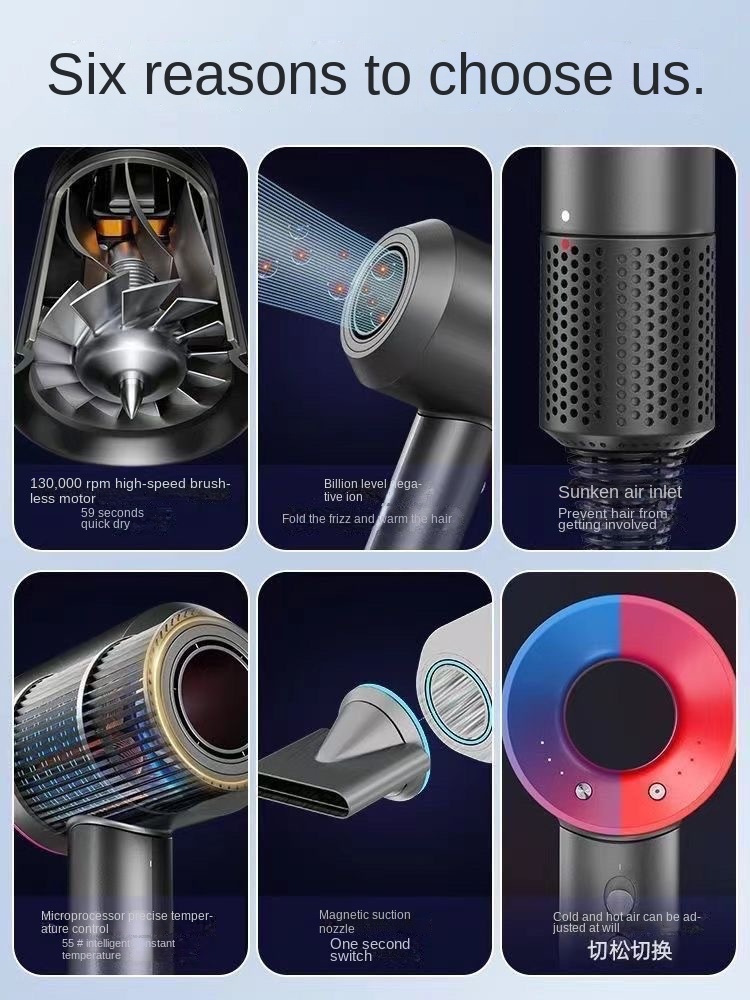 High Speed Induction Hair Dryer