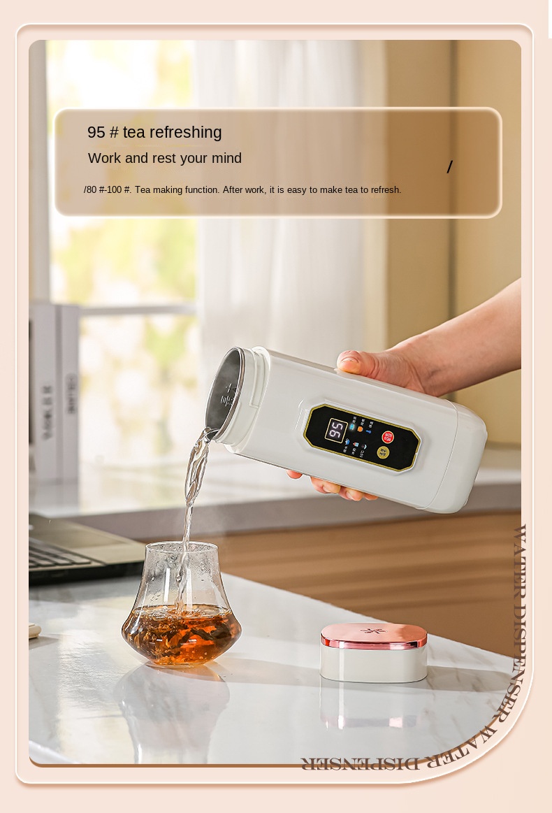 Portable 650ML Electric Heating Cup