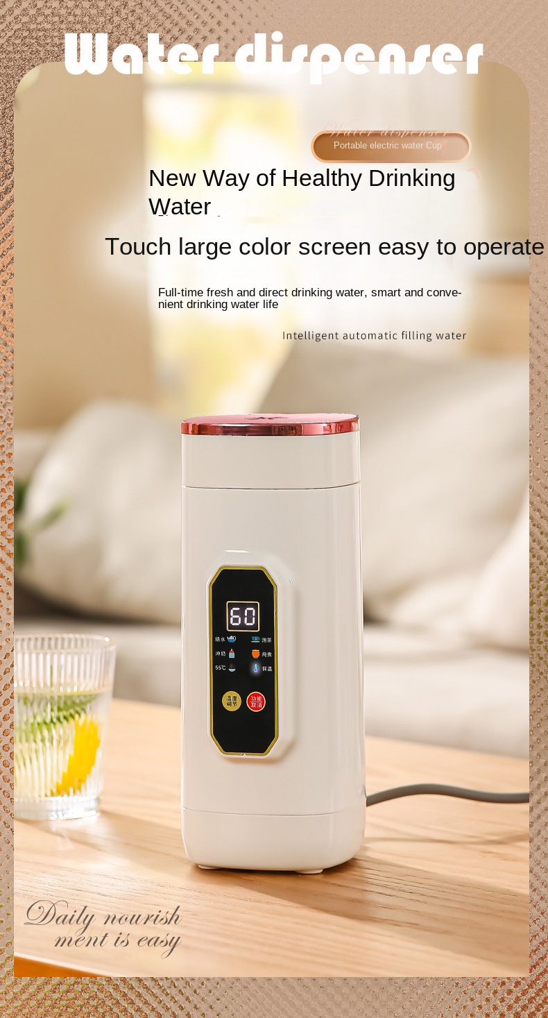 Portable 650ML Electric Heating Cup