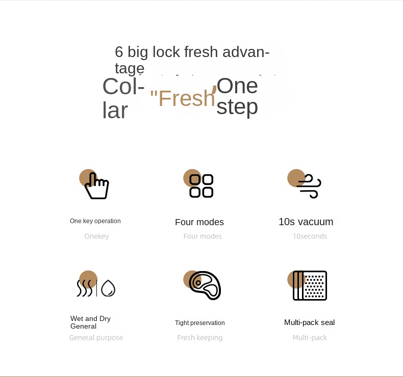 Household Automatic Multi - Purpose Vacuum Sealer