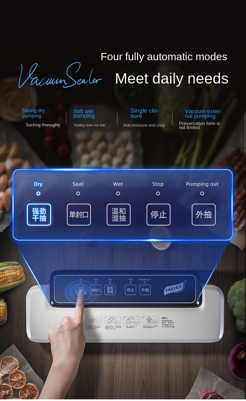 Household Automatic Multi - Purpose Vacuum Sealer