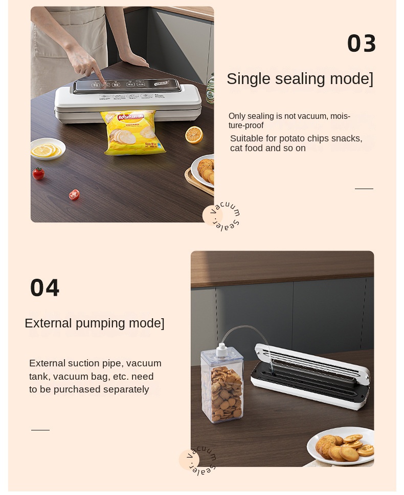 Household Automatic Multi - Purpose Vacuum Sealer