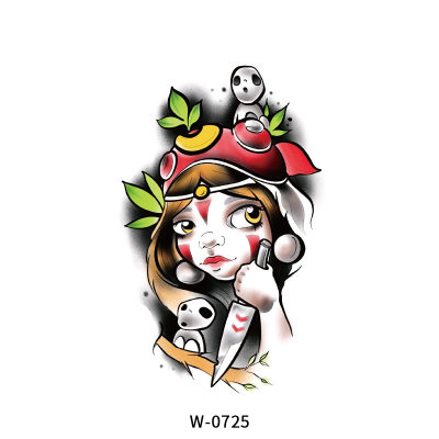 Cartoon Temporary Tattoos Waterproof