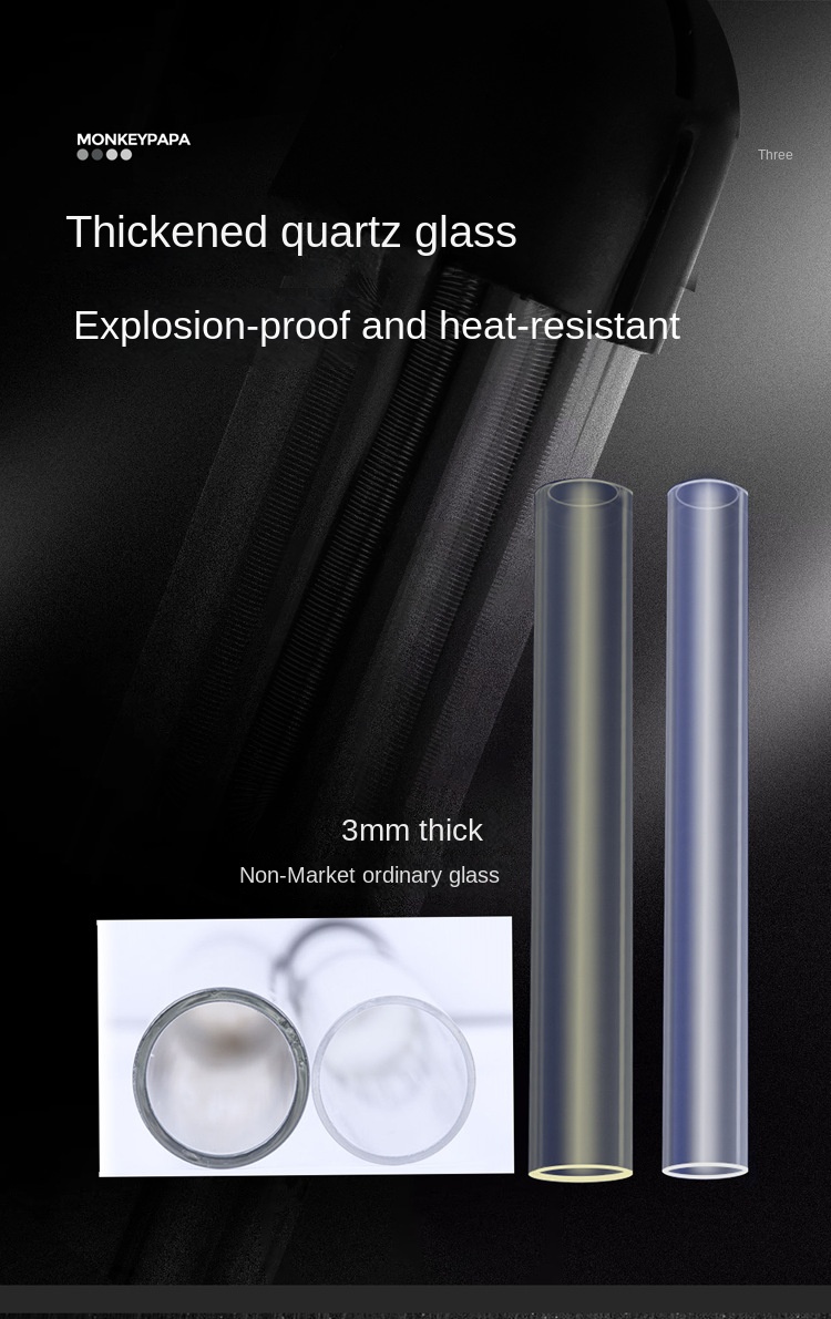 Aquarium Quartz Heating Rod with Precise Temperature Control