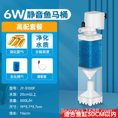 Aquarium Filter Oxygen Pump Combo