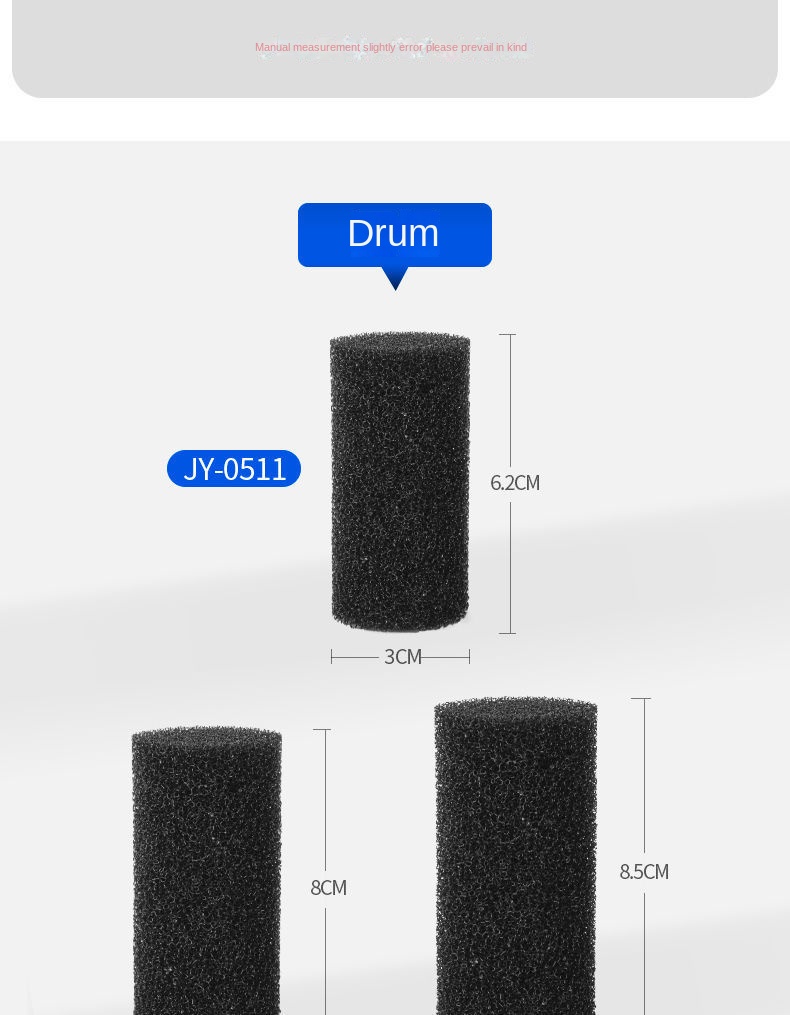 Aquarium Filter Replaceable Cotton Cartridges