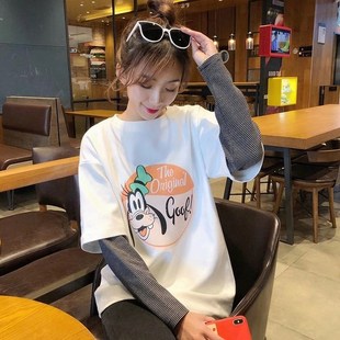 White Short Sleeve Loose-Fit T-Shirt