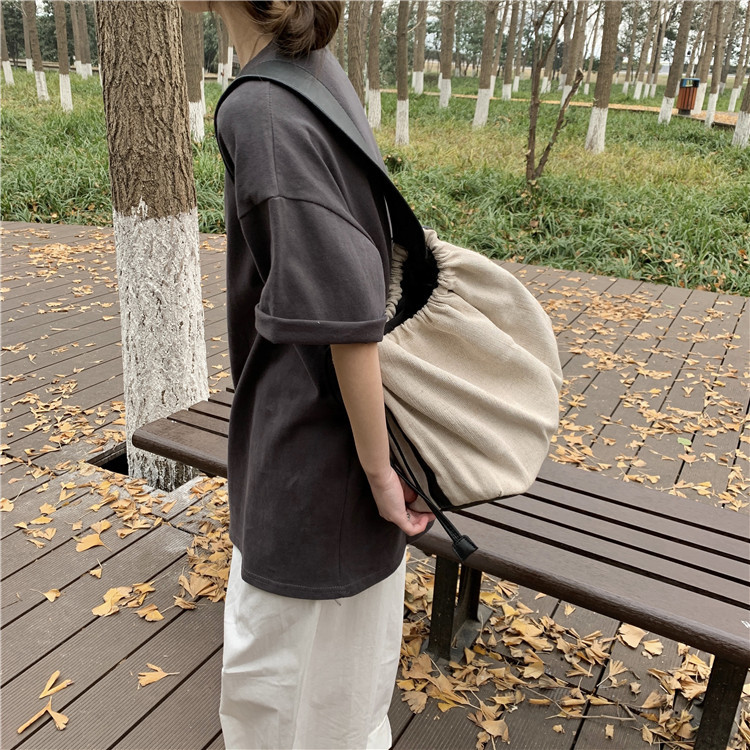 White Short Sleeve Loose-Fit T-Shirt