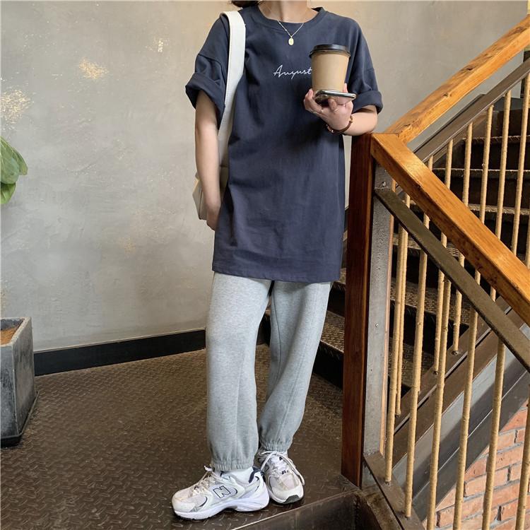 White Short Sleeve Loose-Fit T-Shirt