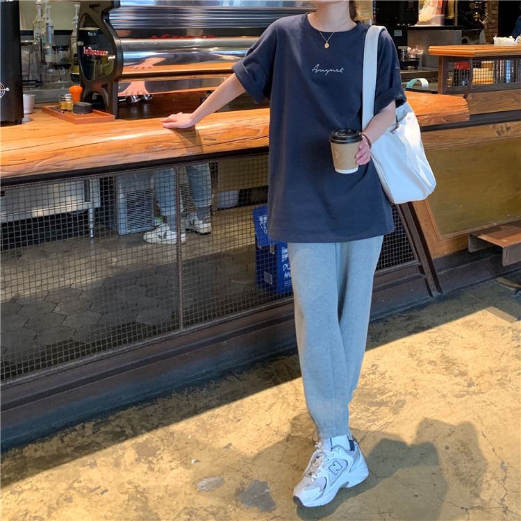 White Short Sleeve Loose-Fit T-Shirt