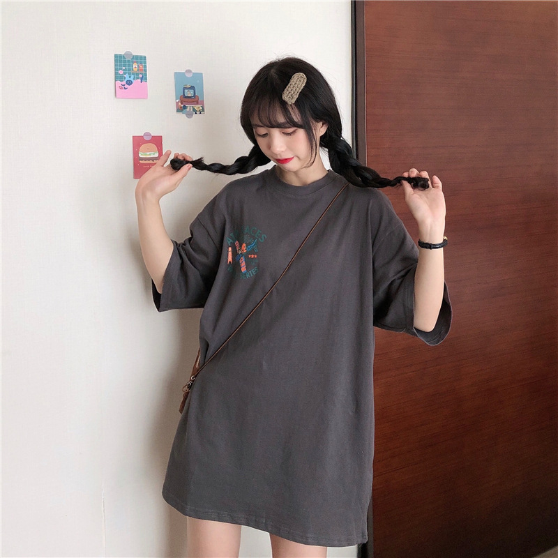 Floral Loose Fit Short Sleeve T-shirt