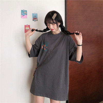 Floral Loose Fit Short Sleeve T-shirt
