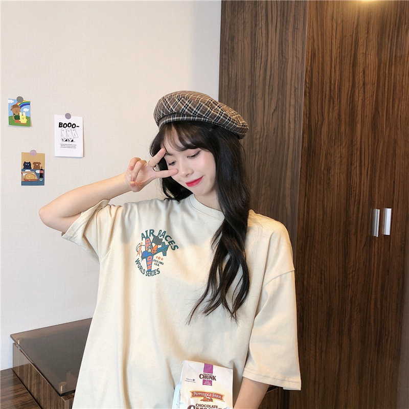 Floral Loose Fit Short Sleeve T-shirt