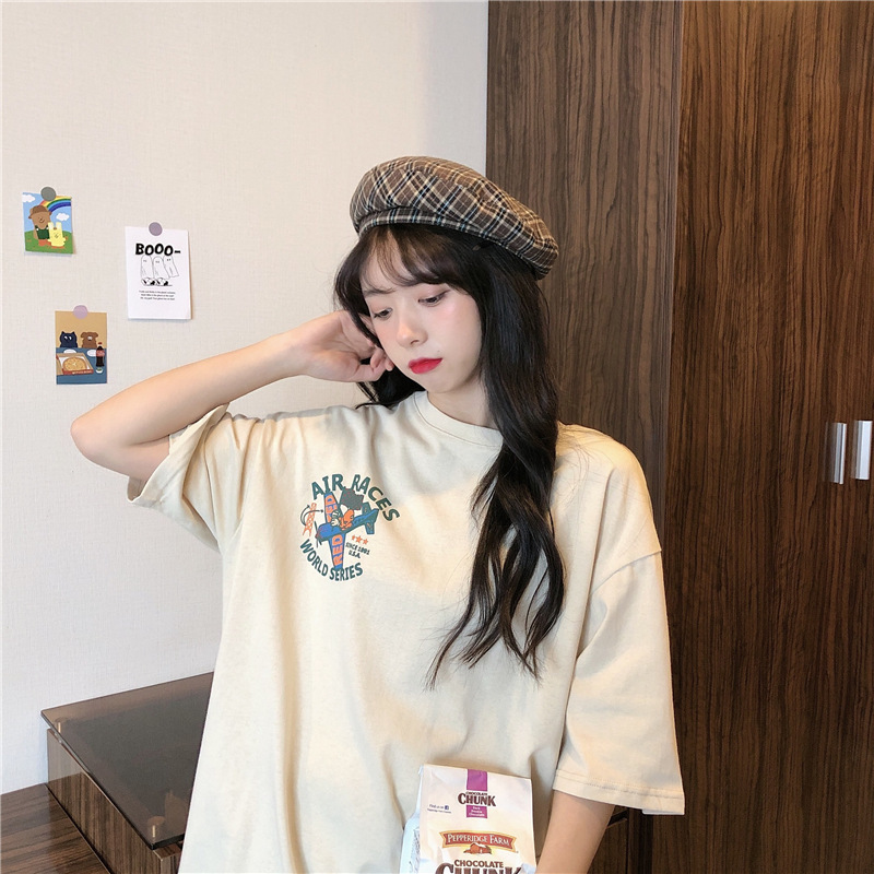 Floral Loose Fit Short Sleeve T-shirt