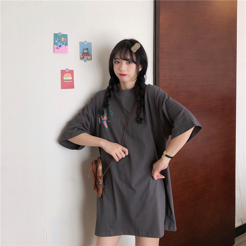 Floral Loose Fit Short Sleeve T-shirt