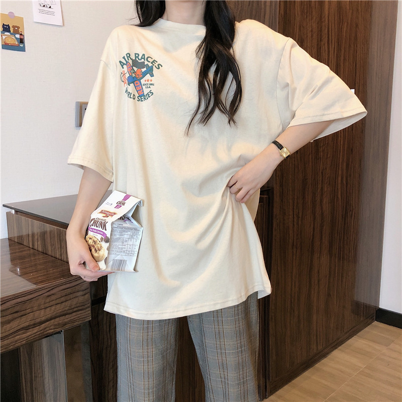 Floral Loose Fit Short Sleeve T-shirt